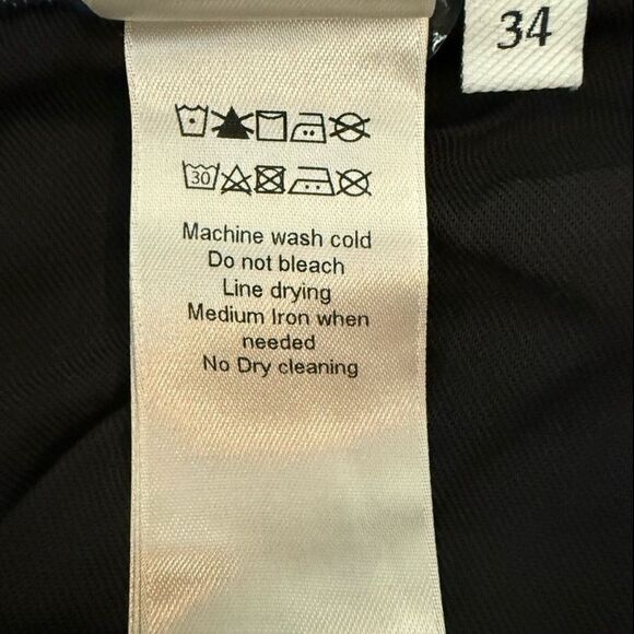 7 For All Mankind The Straight Classic Dark Blue Jeans Los Angeles Men’s Size 34 - Picture 12 of 12